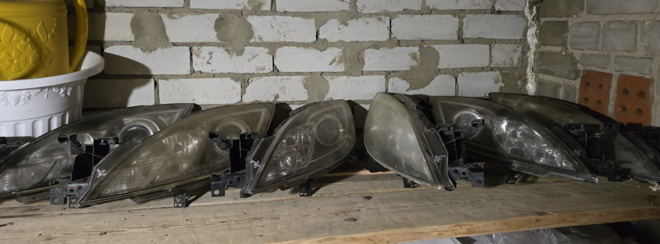 Прозрение. Начало. Би-лед линзы X-light. — Mazda 6 (2G) GH, 1,8 л