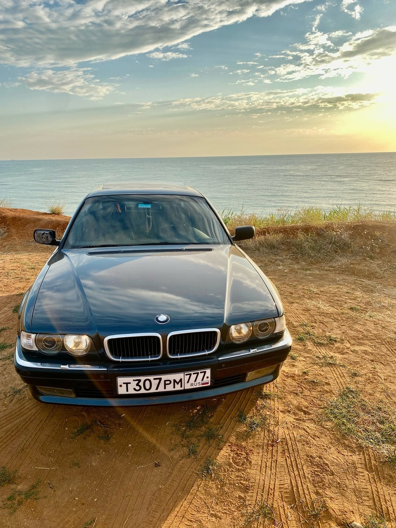 21 На море, на море, на море, на мооооре. — BMW 7 series (E38), 2,9 л, 1999  года | путешествие | DRIVE2