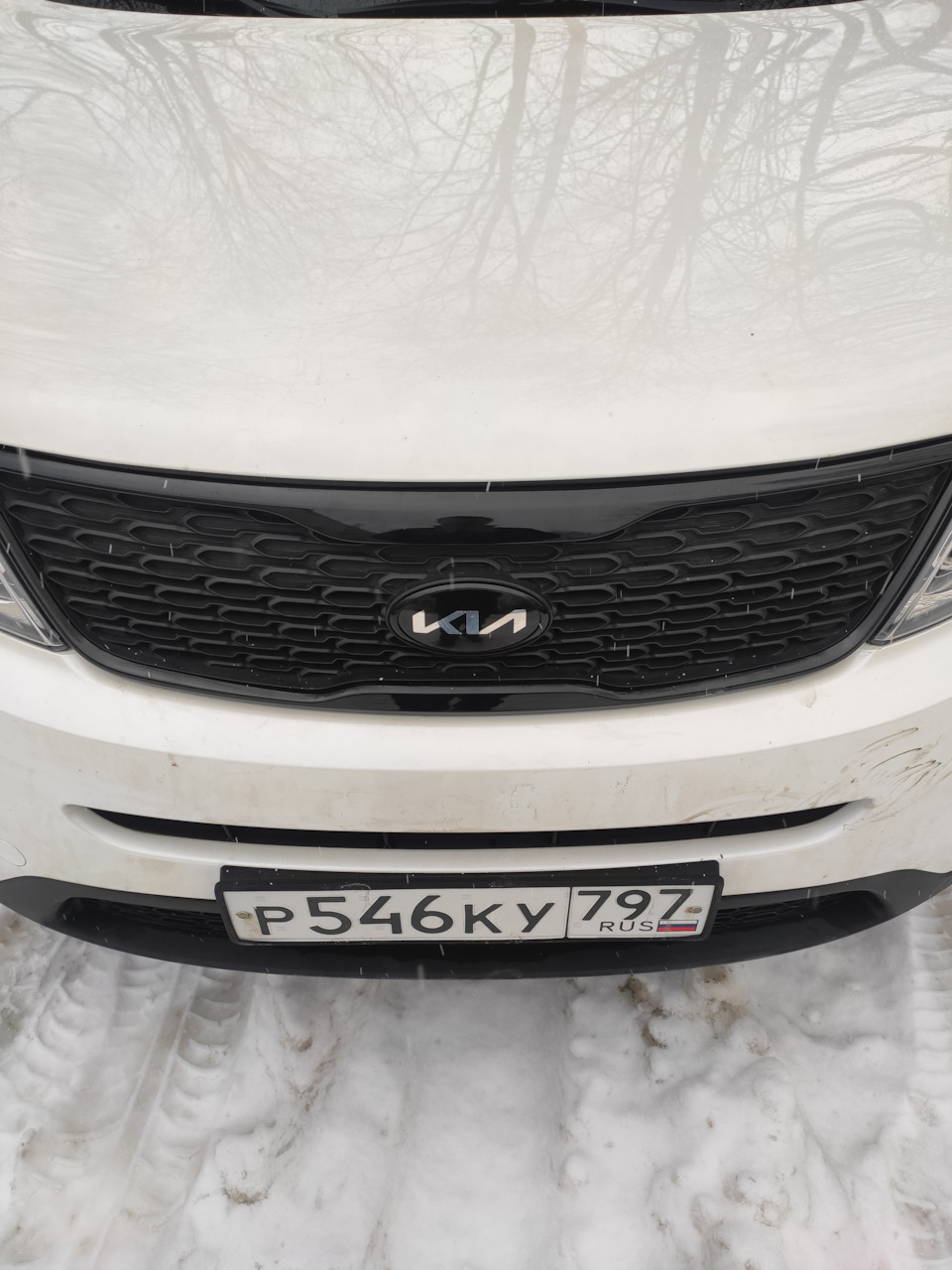 Антихром решетки радиатора и установка туманок с Али — KIA Sorento (2G),  2,2 л, 2015 года | стайлинг | DRIVE2