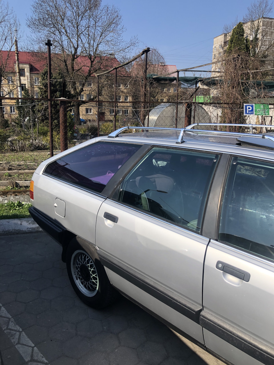 Тонировка — Audi 100 Avant (C3), 2 л, 1990 года | стайлинг | DRIVE2
