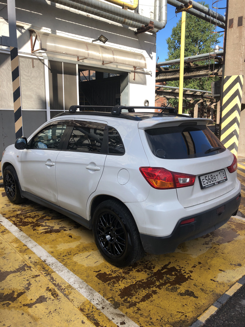 Крутятся диски. EVO VII — Mitsubishi ASX, 1,8 л, 2010 года | стайлинг ...