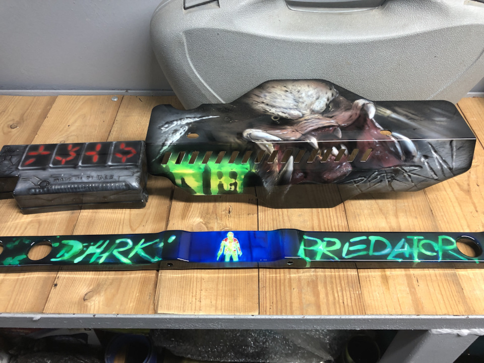 Аэрография под капот — Subaru Impreza WRX (GC, GL), 2 л, 1998 года ...