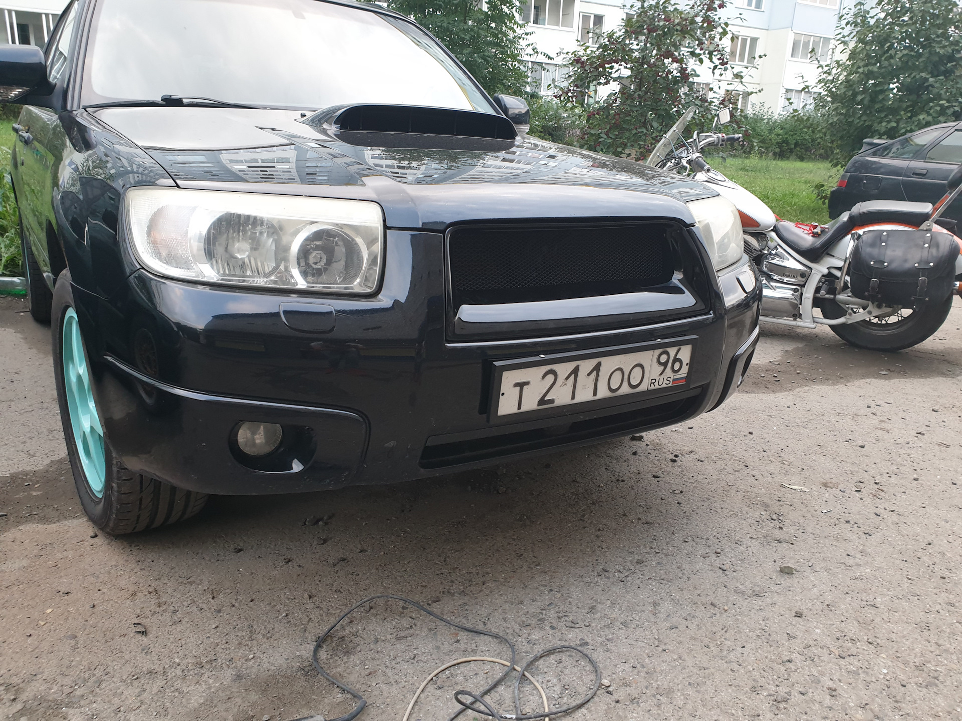 Радиатор subaru forester sg5