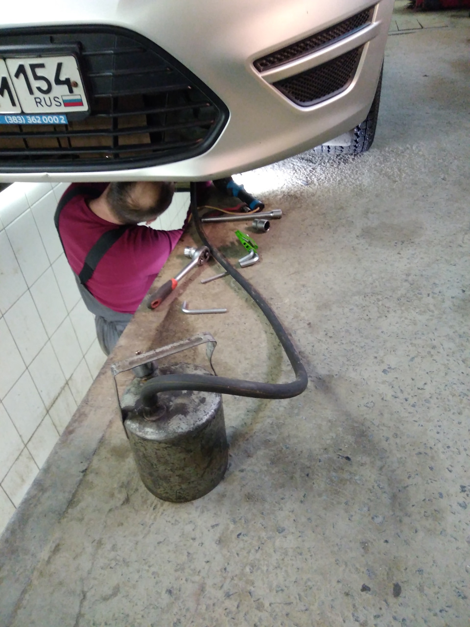 Мондео 4 1.6 замена масла мкпп, с промывкой. — DRIVE2