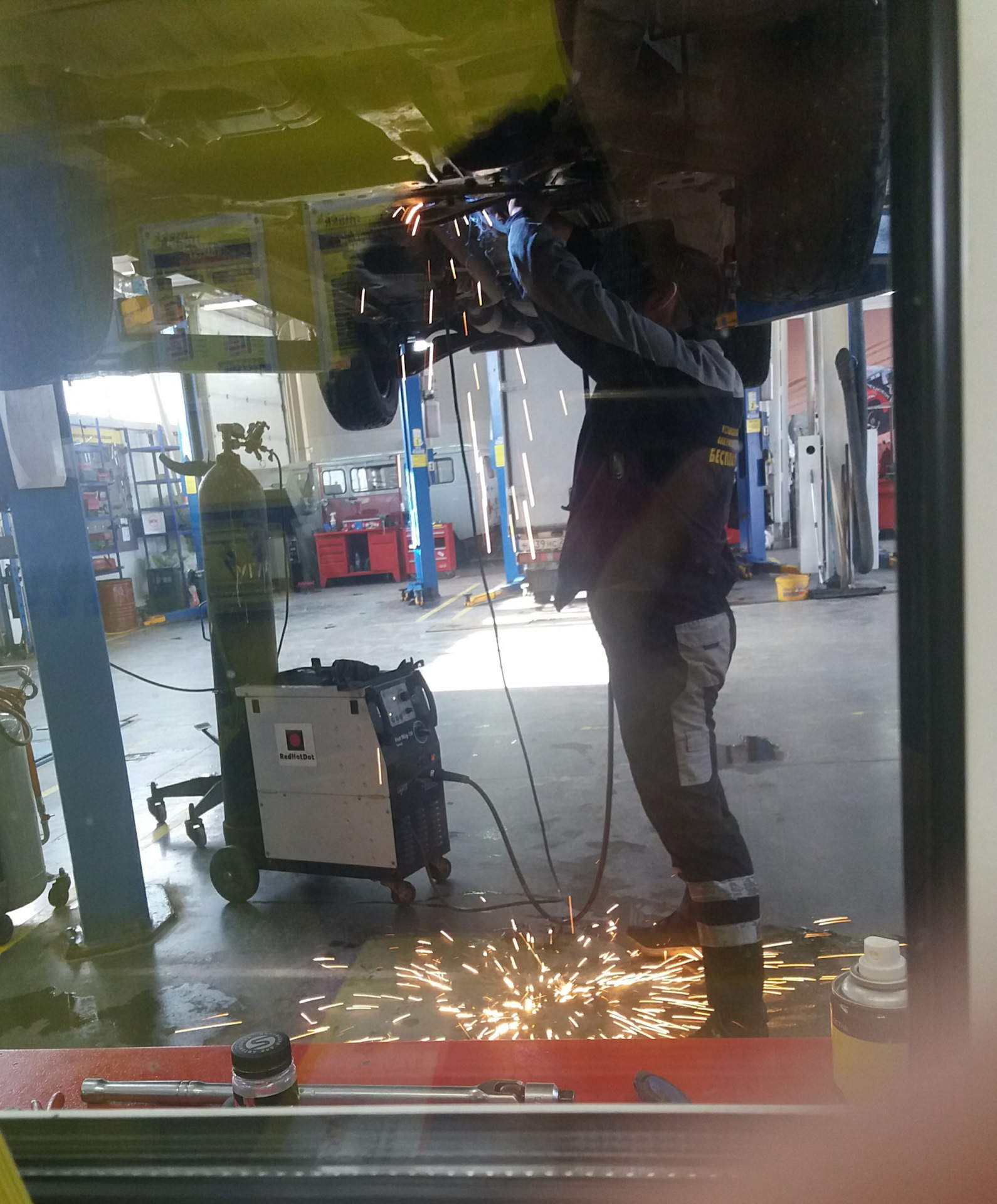 ТО или как заварить поддон. — Mitsubishi Lancer X, 1,5 л, 2011 года ...