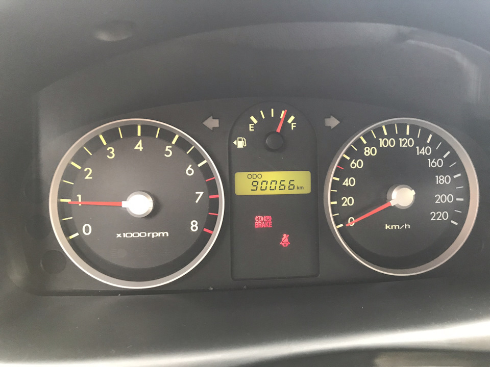 Замена лампочек в приборке — Hyundai Getz, 1,4 л, 2008 года | просто ...