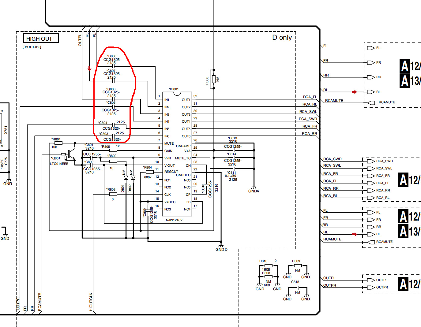 Электрические схемы pioneer