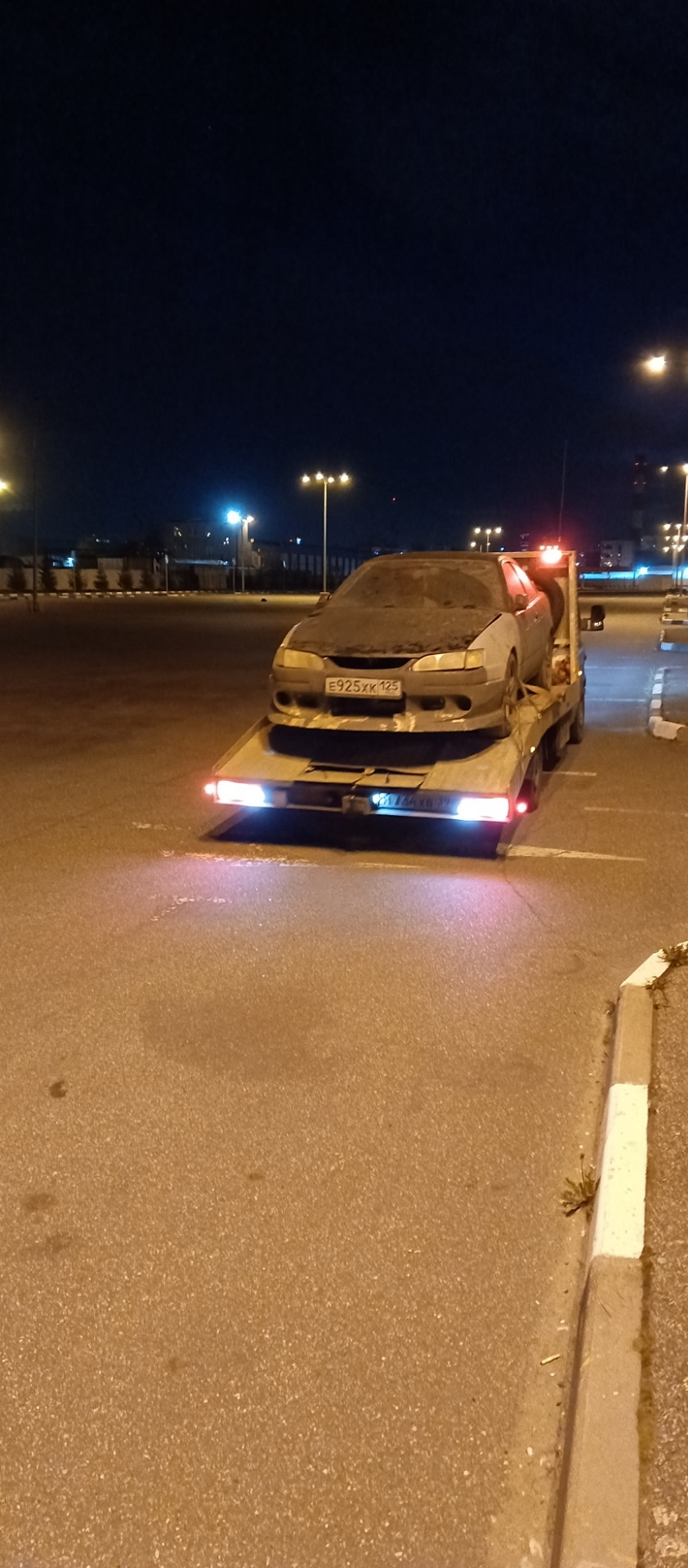 Приезд в Санкт-Петербург и сразу с козырей — Toyota Corolla Levin  (AE110/111), 1,6 л, 1997 года | эвакуация | DRIVE2