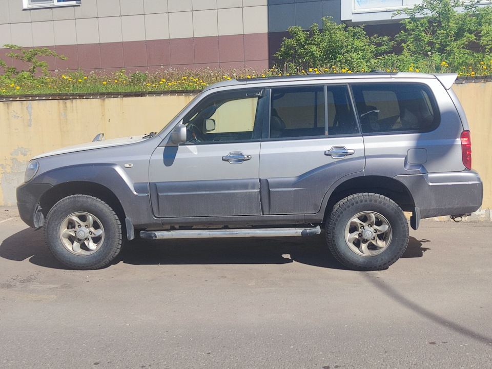 Регулировка торсионов — Hyundai Terracan, 3,5 л, 2004 года | визит на ...