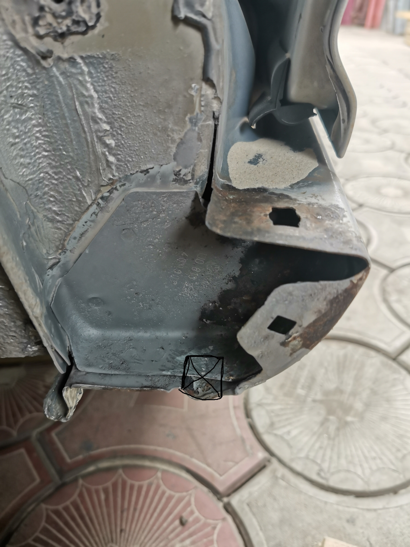 Передние крылья гольф 4 или рыжий короед, проблема гольфов 4 ...