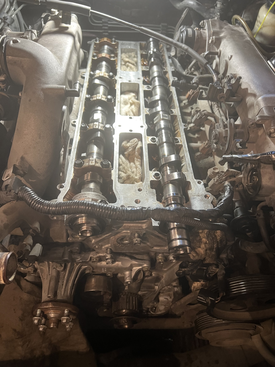 Обслуживание грм 1jz gte vvti — Toyota Mark II (100), 2,5 л, 1997 года ...