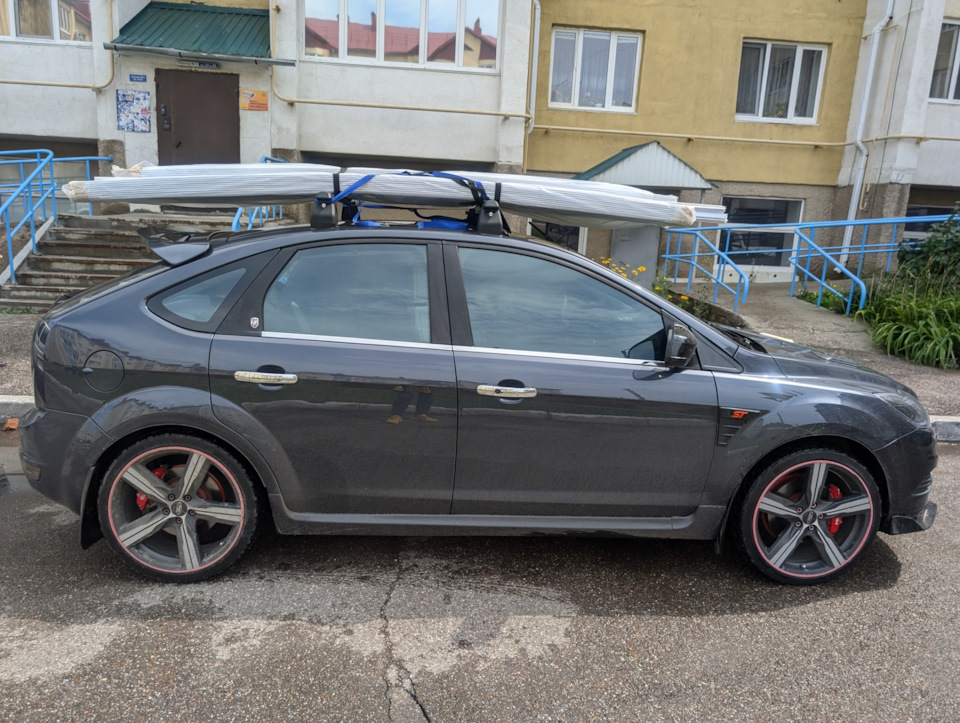 Тип крепления "краб" для автобокса Broomer — Ford Focus Hatchback II, 1 ...