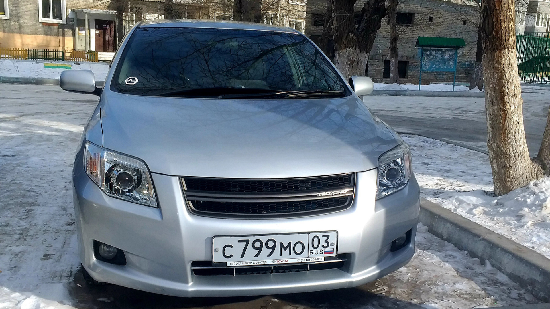 Toyota Corolla Axio (E140) 1.5 бензиновый 2010 | Серая масса на DRIVE2