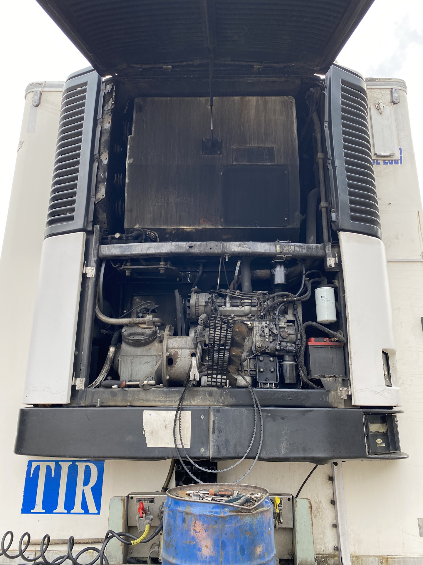 ТО и ремонт рефа + Чистка Автономки — MAN TGA 18 430, 9,9 л, 2018 года ...