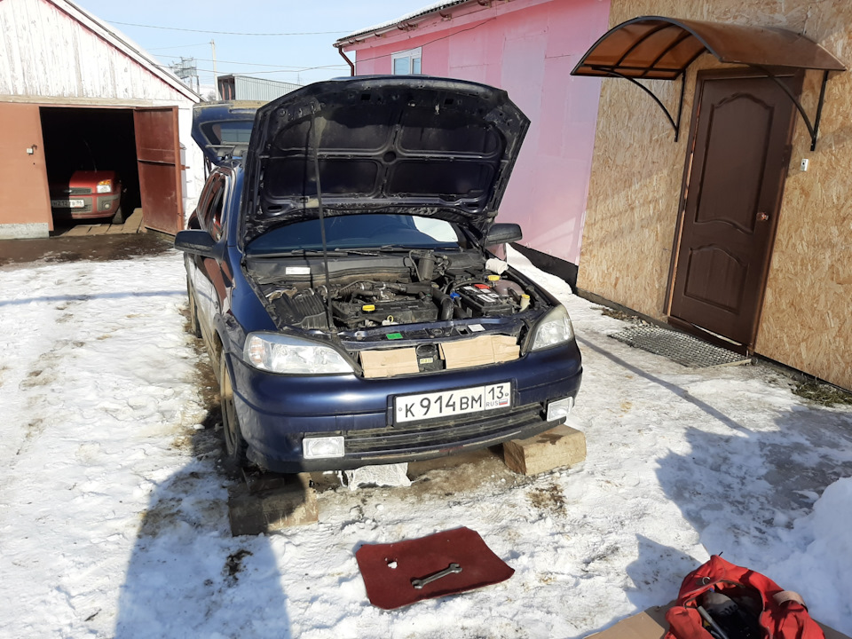 Замена уплотнительных резинок на теплообменнике Y17DT — Opel Astra G, 1 ...