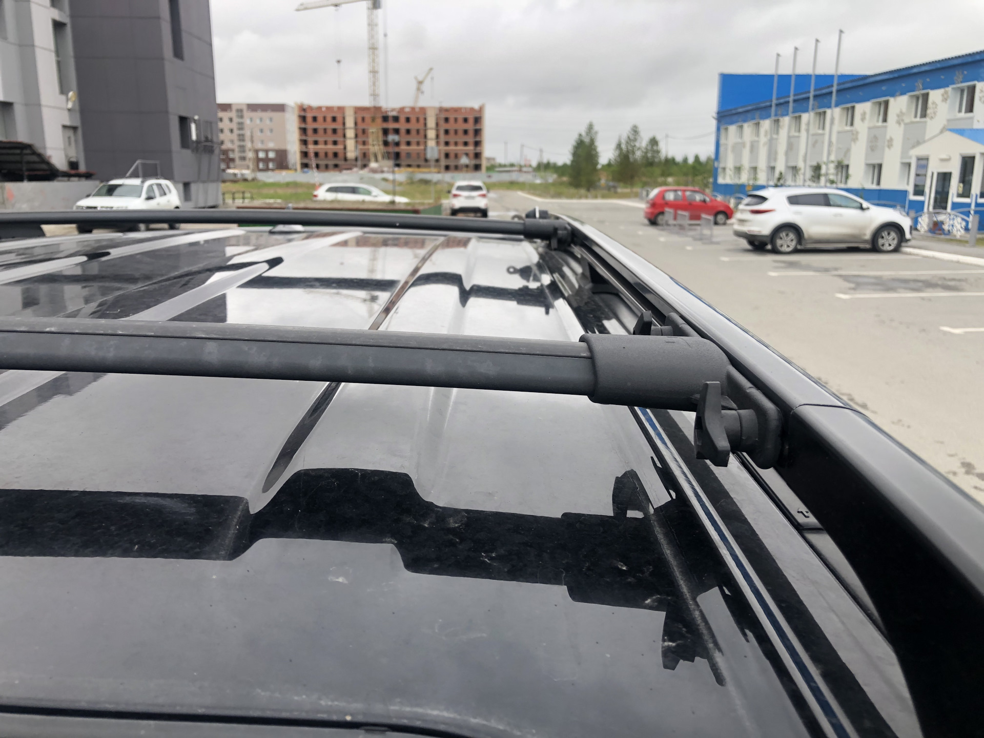 Поперечины для автобокса — Toyota Land Cruiser 200, 4,6 л, 2014 года ...