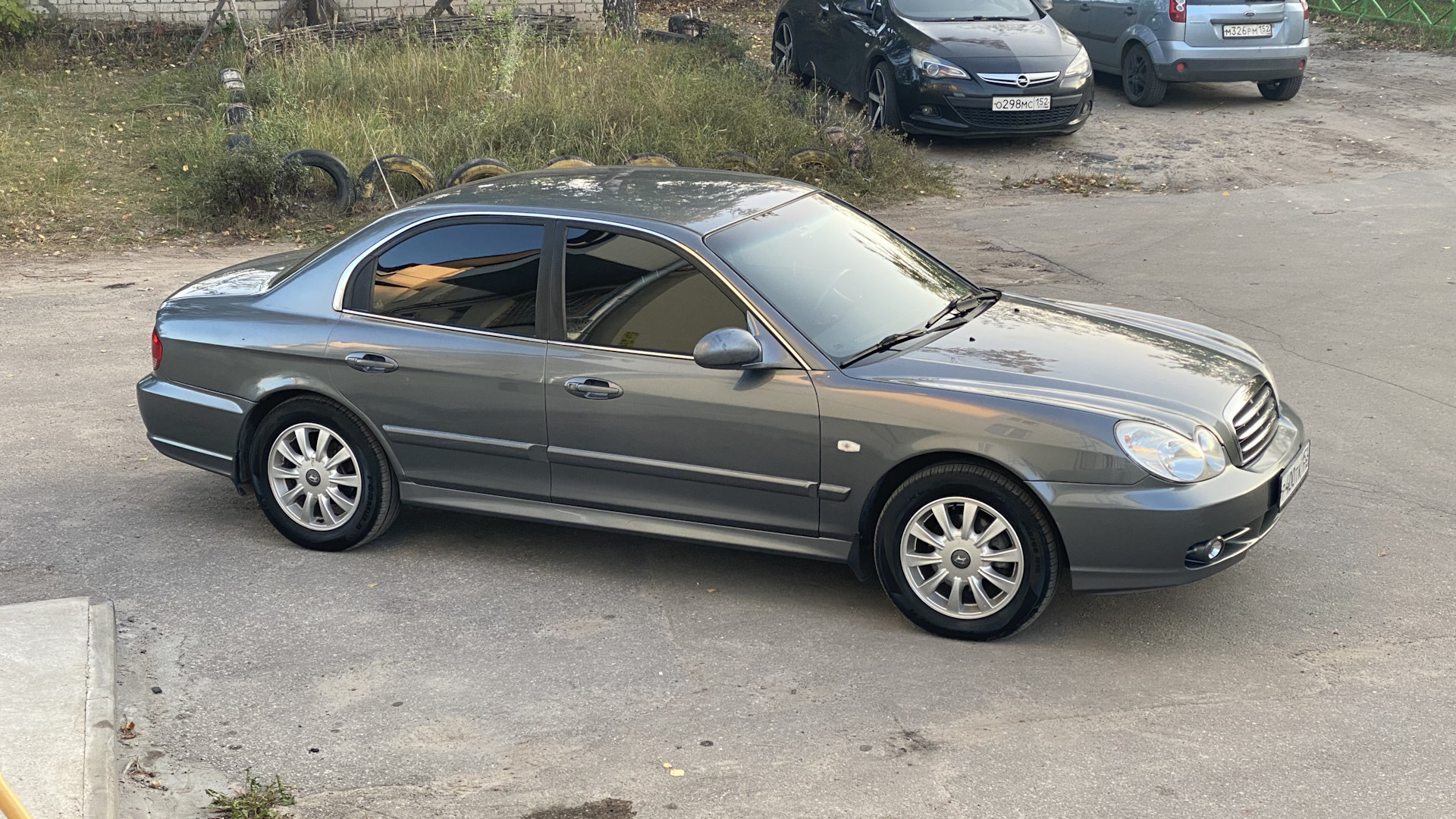 Hyundai Sonata IV (EF) 2.7 бензиновый 2007 | GLS V6 MT на DRIVE2