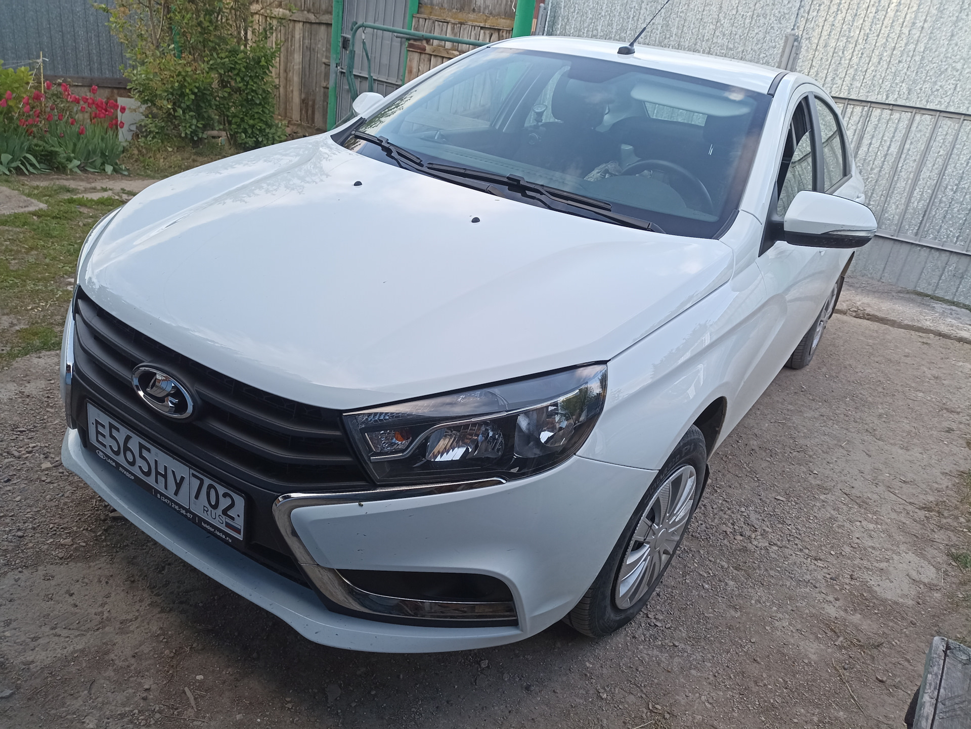 У машины день рождения) — Lada Vesta, 1,6 л, 2021 года | наблюдение | DRIVE2