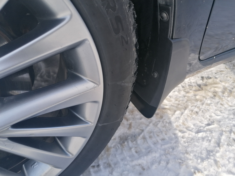 Брызговики — Toyota Corolla (140/150), 1,6 л, 2012 года | своими руками ...