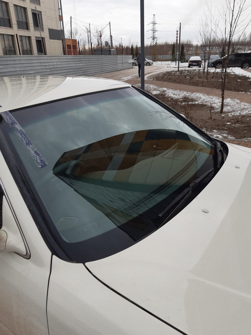 ЗАМЕНА ЛОБОВОГО СТЕКЛА — Toyota Cresta (100), 2,5 л, 1996 года | визит ...