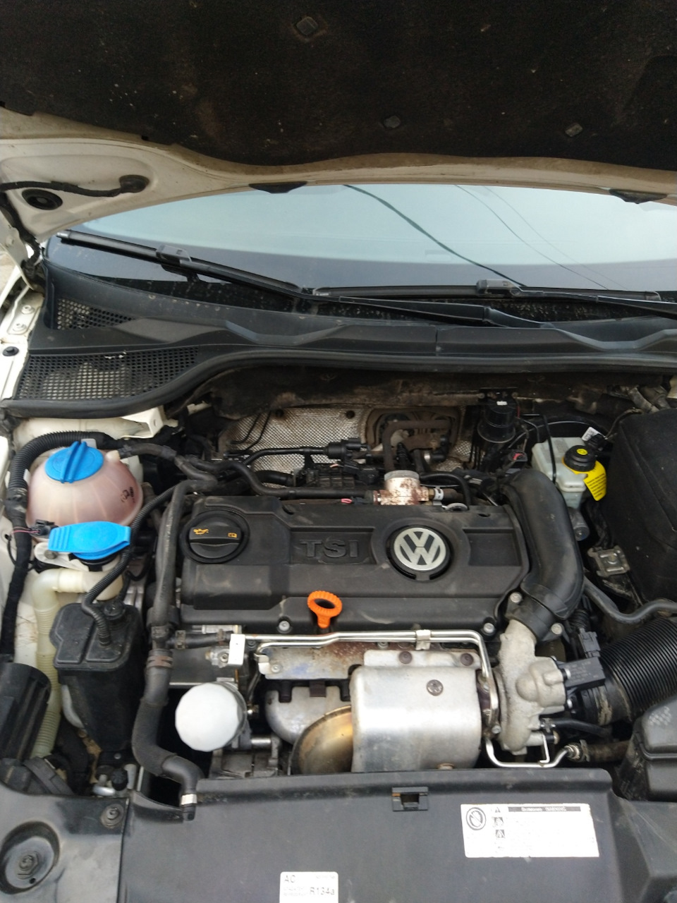 Замена цепи ГРМ на VW 1,4 CAXA — Volkswagen Scirocco (3G), 1,4 л, 2011 ...