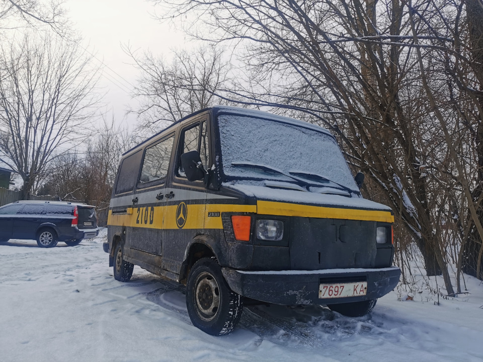 Завёлся в -26 — Mercedes-Benz T1, 3 л, 1992 года | наблюдение | DRIVE2