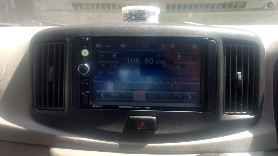 Приятные мелочи #6. Магнитола AMPrime 7023B. — Daihatsu Mira e:S (1G ...