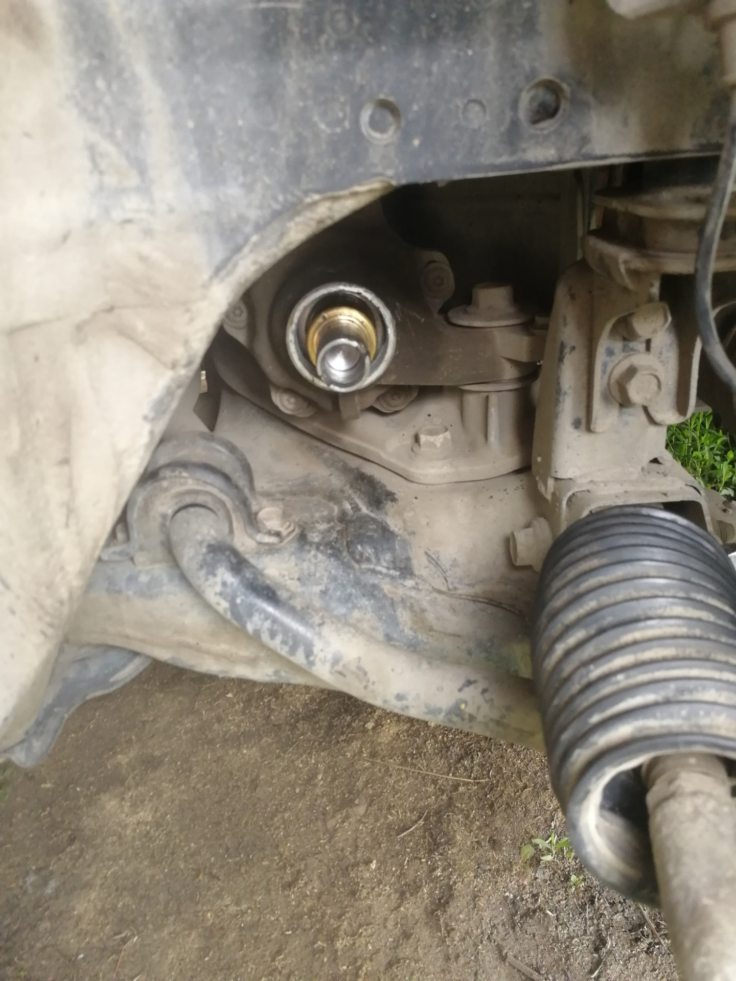 Замена втулки рулевой рейки от CR-V — Honda Accord (8G), 2,4 л, 2008 ...