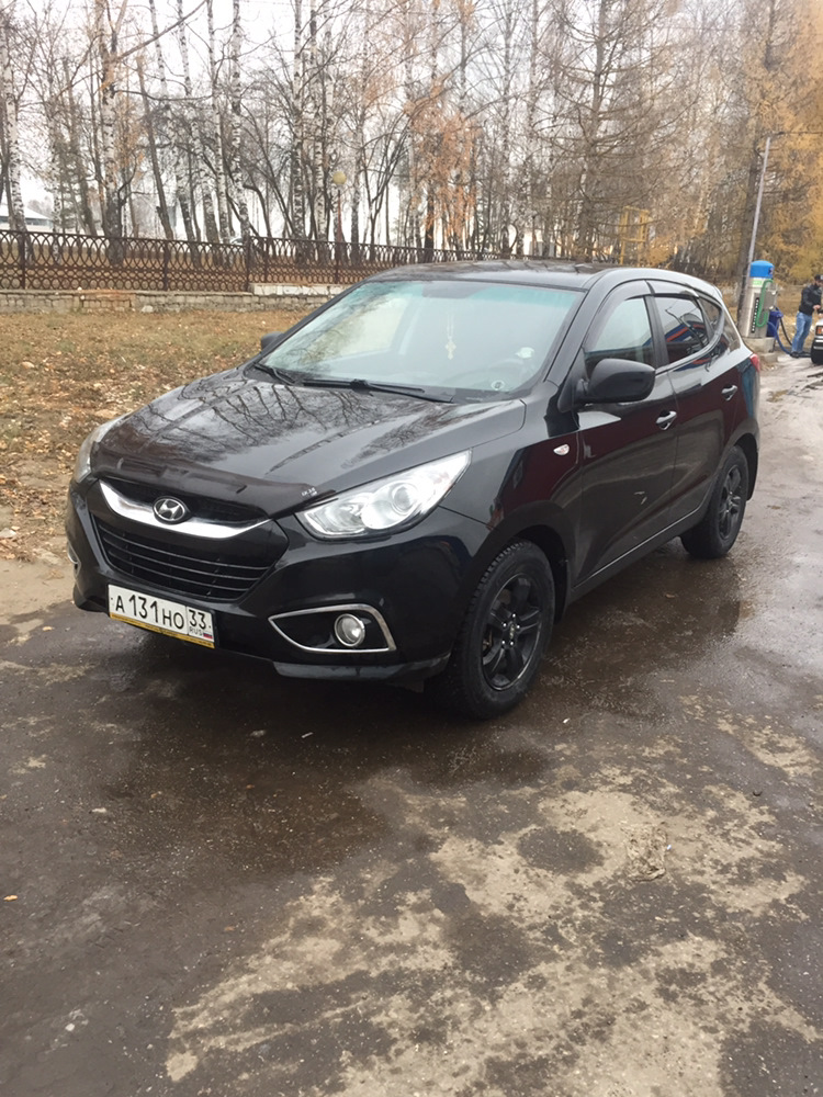 Зима пришла — Hyundai ix35, 2 л, 2012 года | шины | DRIVE2