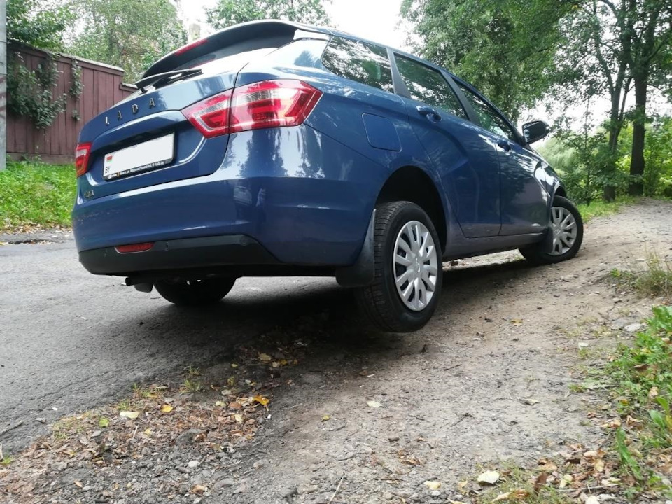 Диагональное вывешивание — Lada Vesta SW, 1,6 л, 2018 года | наблюдение ...