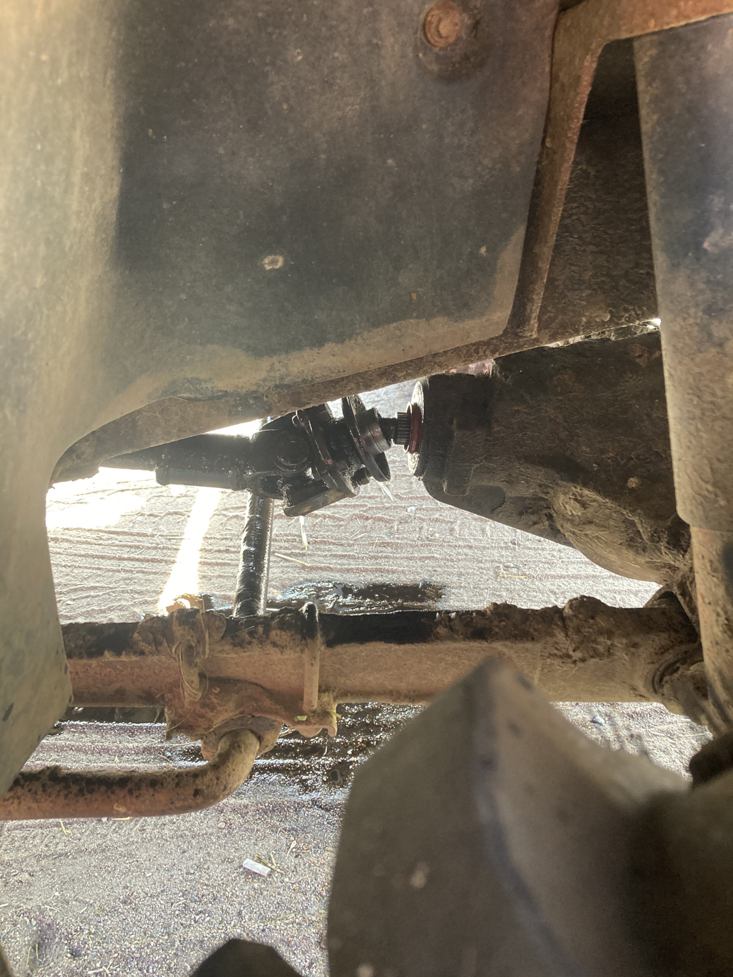 Отвалился кардан))) — УАЗ Patriot, 2,7 л, 2006 года | поломка | DRIVE2