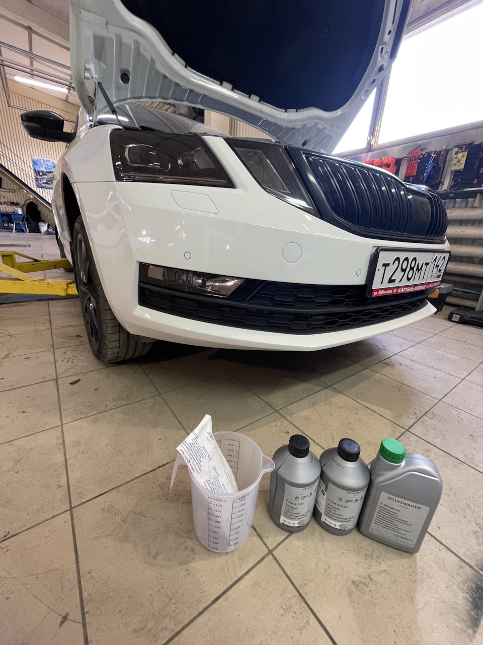 Замена масла в DSG-7 DQ200 и мехатронике — Skoda Octavia A7 Mk3, 1,4 л ...