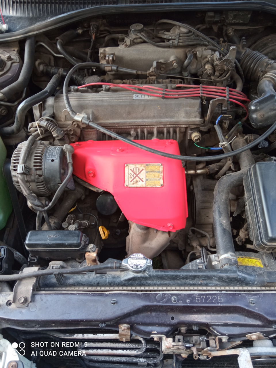 Кожух выпускного коллектора — Toyota Carina E, 2 л, 1995 года ...