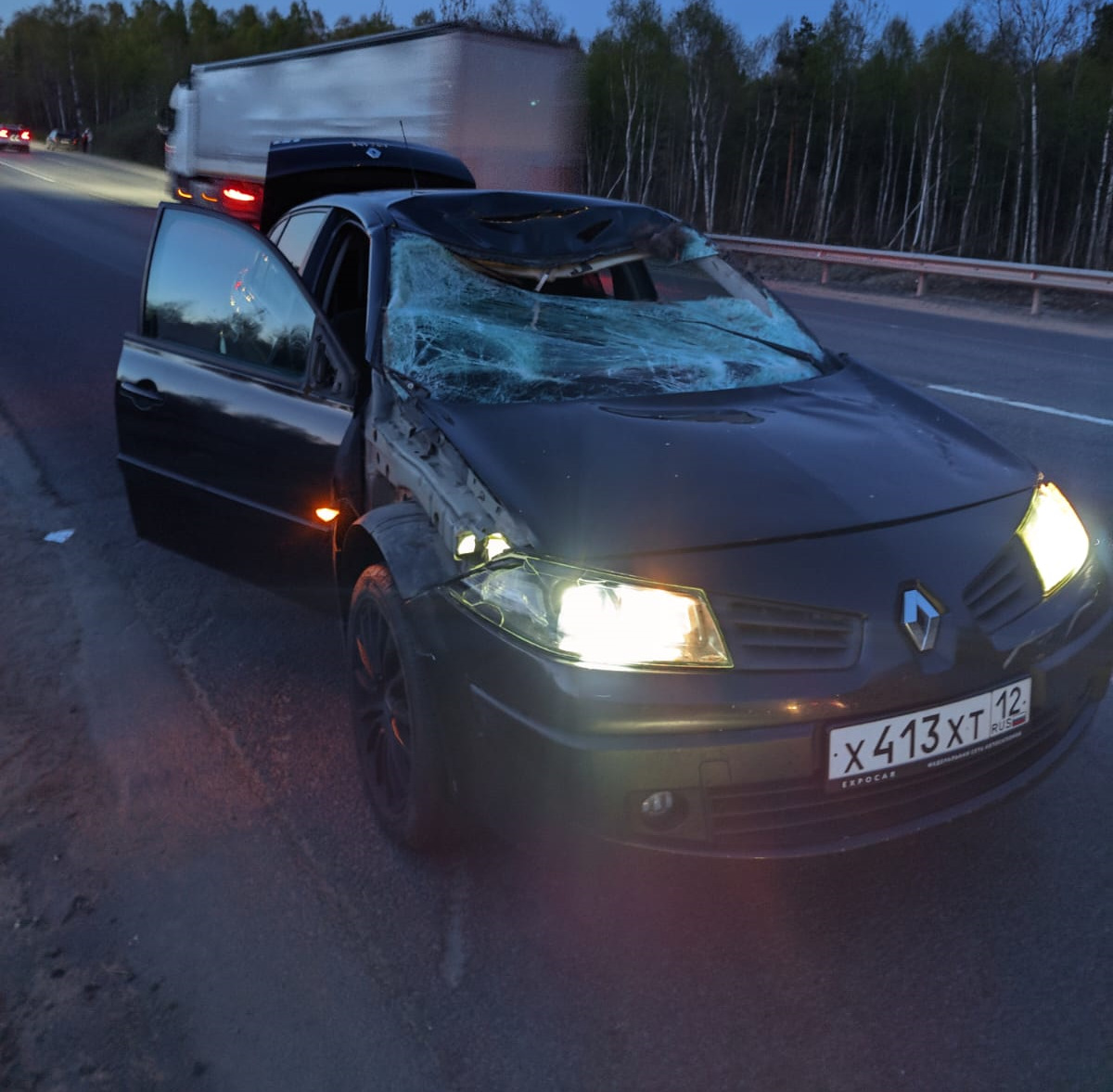 The end. — Renault Megane II, 1,6 л, 2008 года | ДТП | DRIVE2