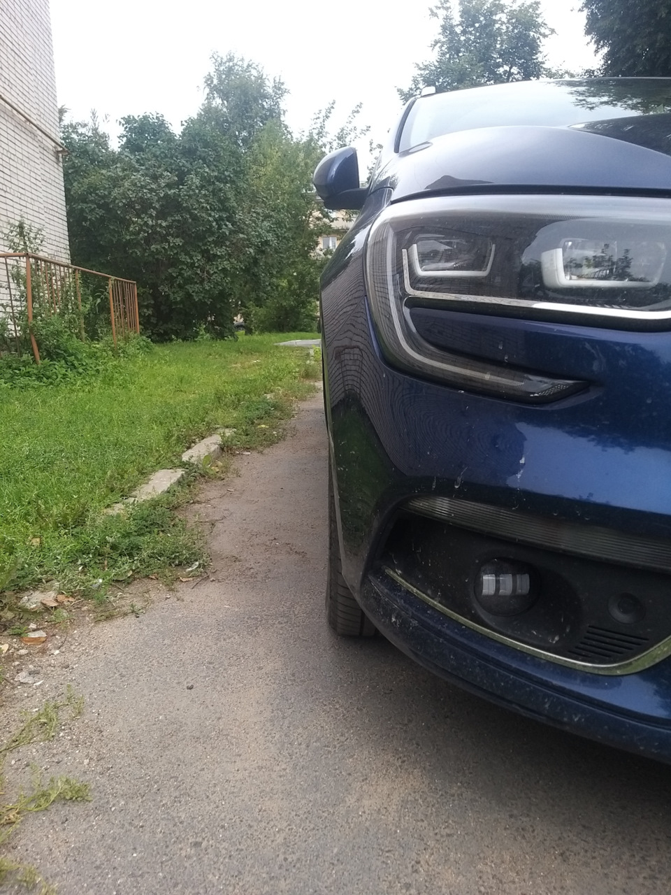 Изменение вылета колес — Renault Megane IV, 1,5 л, 2017 года ...