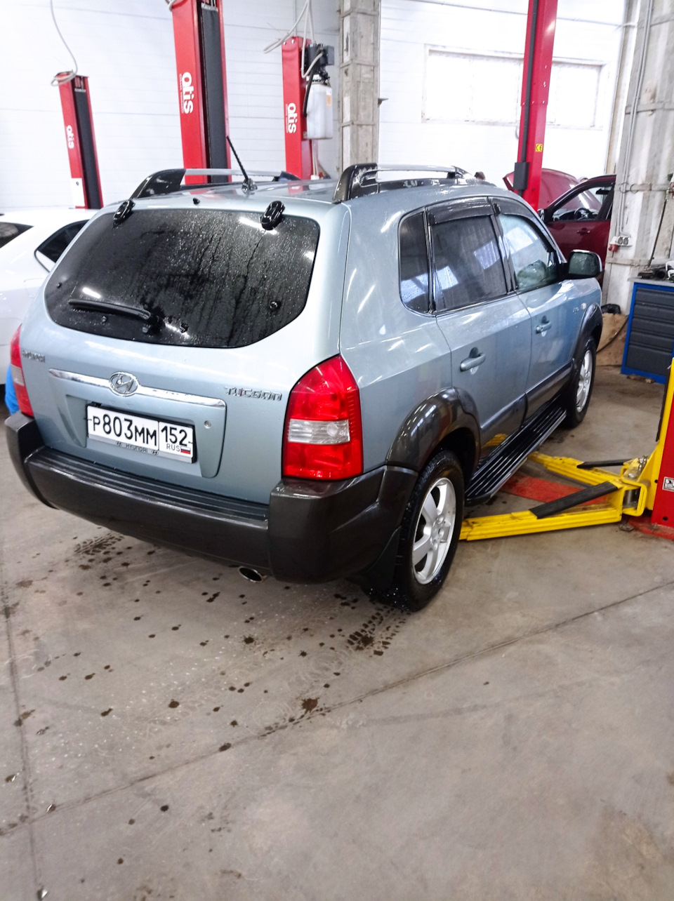 Замена подшипника — Hyundai Tucson (JM), 2 л., 2006 года | поломка | DRIVE2