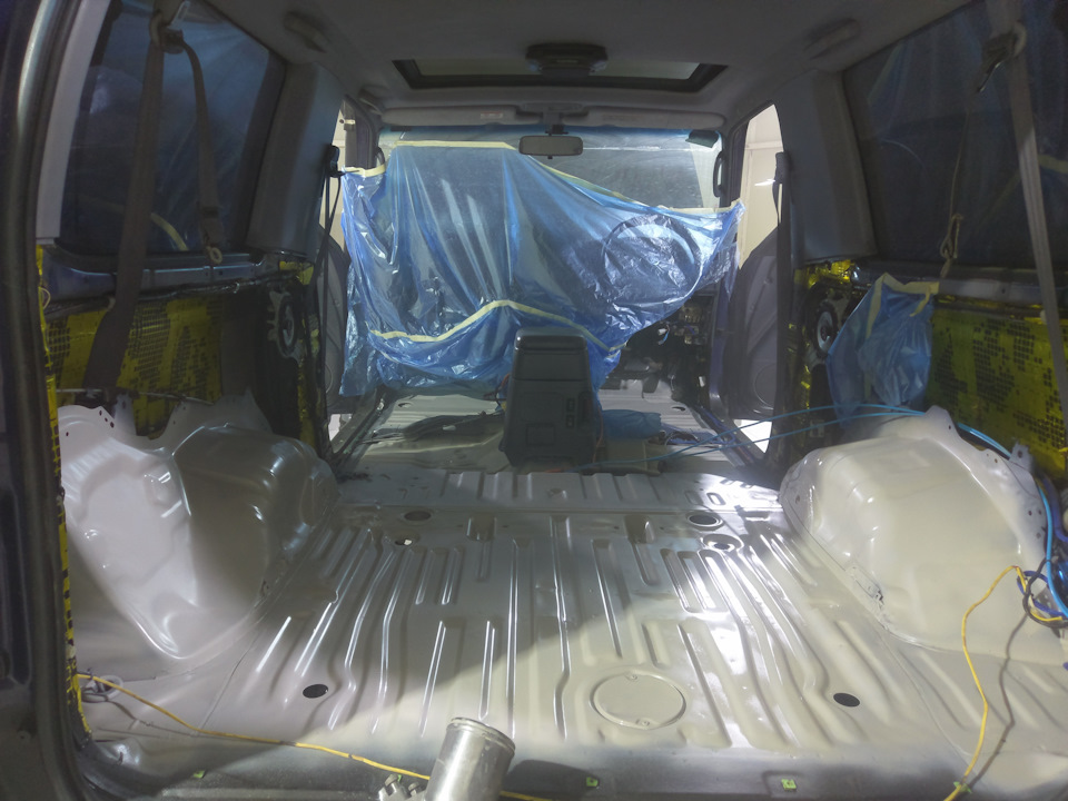 Восстановление пола — Toyota Land Cruiser Prado 90-series, 3 л., 2001 ...