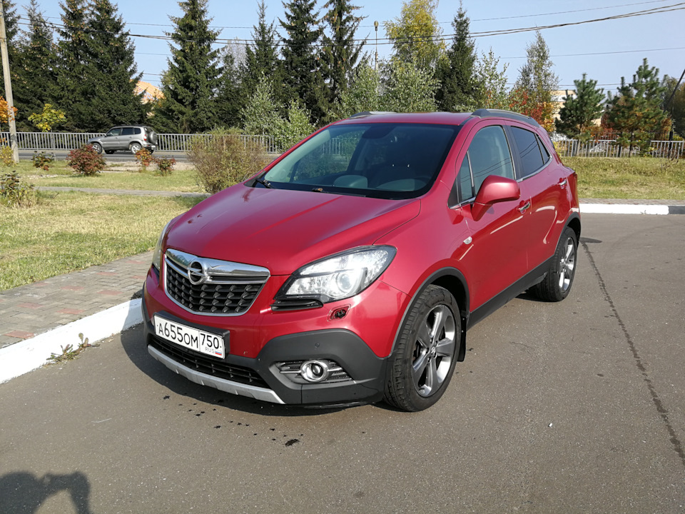 Автомобиль Opel Mokka proizvodstva