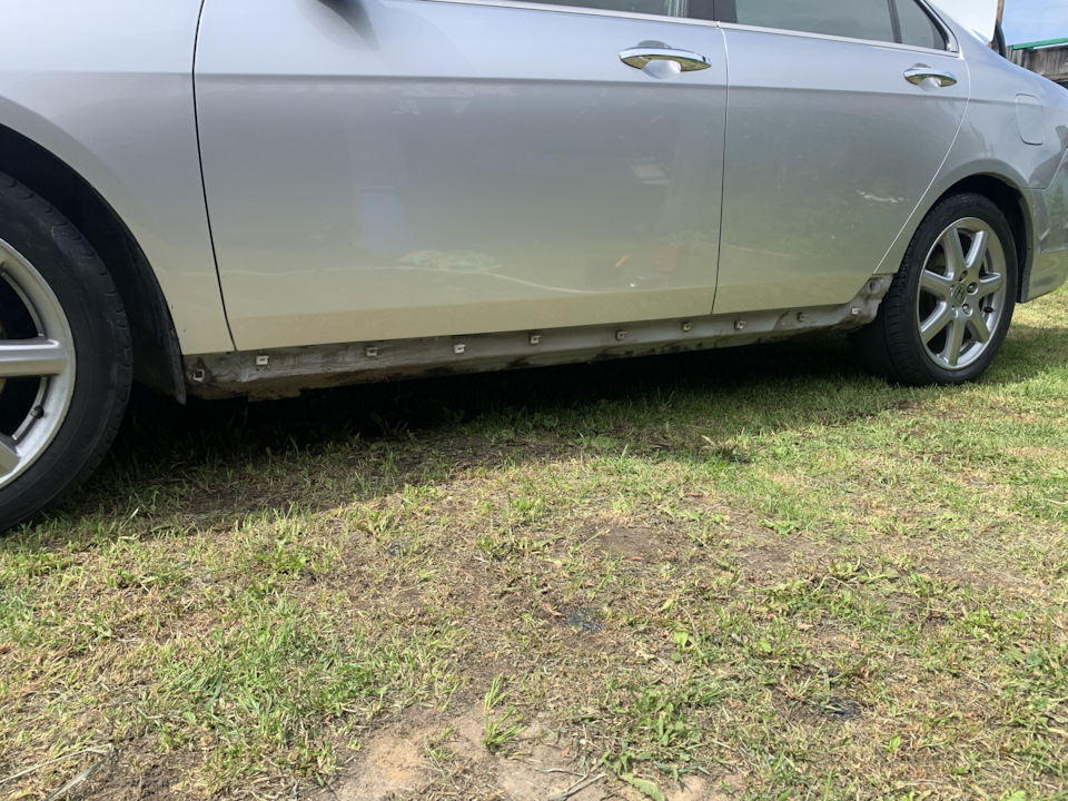 Обработка и масло, как снять пластиковый порог Accord 7 — Honda Accord ...