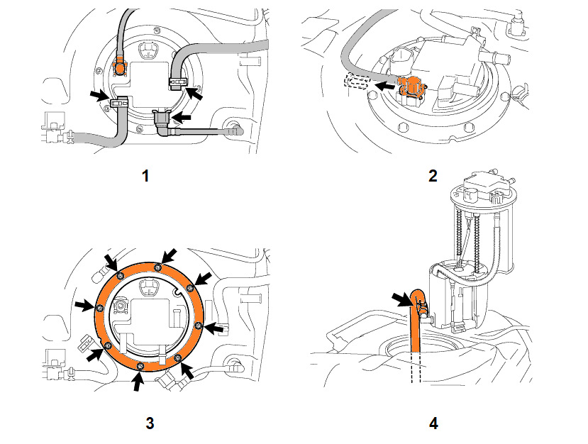 DIY: замена топливного фильтра в баке — Masuma на DRIVE2