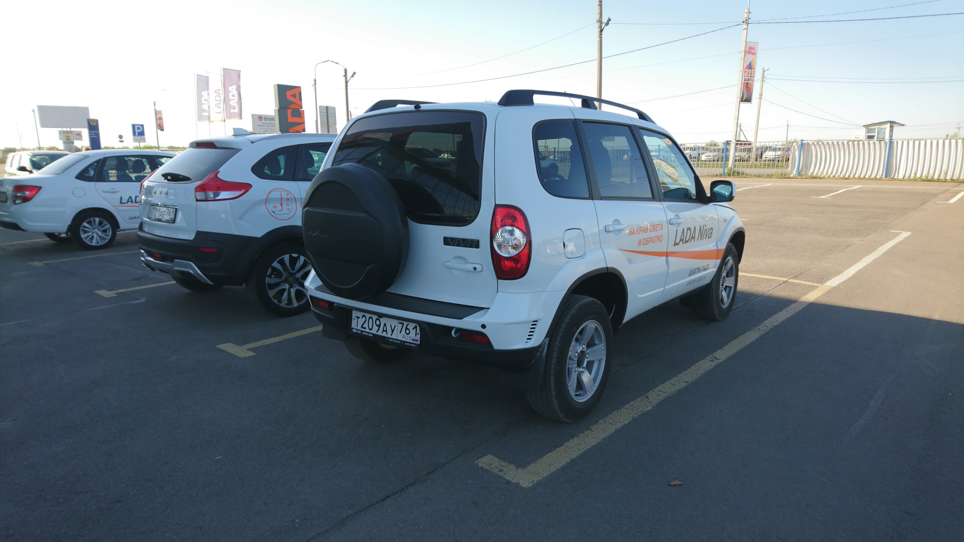 Эх прокачусь на ниве 😃 — Lada Калина 2 хэтчбек, 1,6 л, 2017 года | тест ...