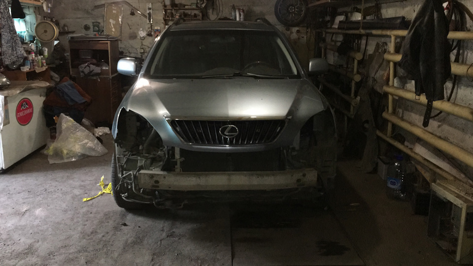 Замена оптики головного света и по мелочи) - Lexus RX (2G), 3 л, 2003 года своим