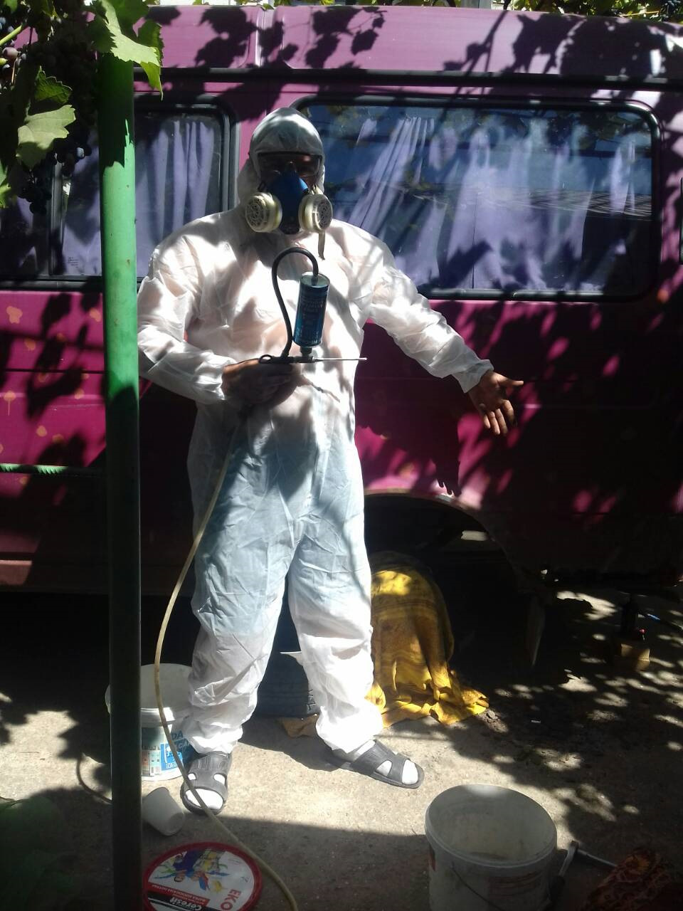 Как выглядит эмульсия в расширительном бачке