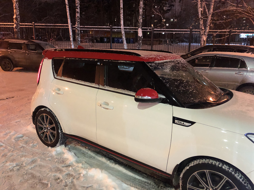 Рейлинги без сверления kia soul