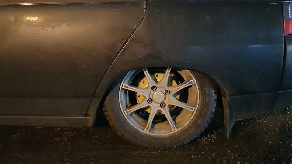 Сказ о том как непросто сделать сход-развал на посадке. — Lada 21124, 1 ...