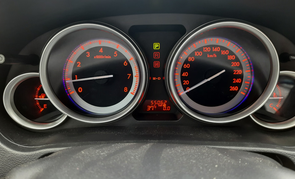 Приборка от SPORTa… — Mazda 6 (2G) GH, 2 л, 2008 года | стайлинг | DRIVE2