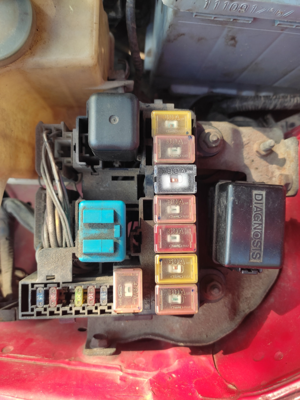 Mazda 323 f ba предохранитель main — Mazda 323 V, 1,5 л, 1994 года ...