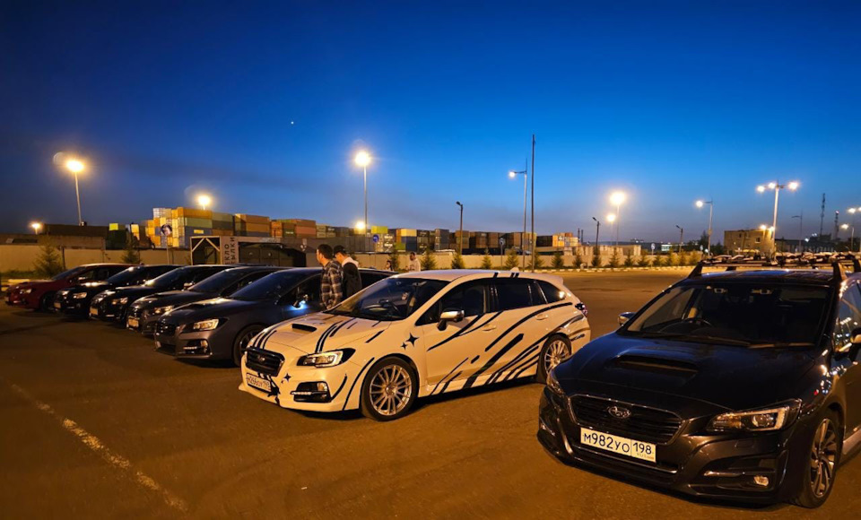 Сходка Levorg club SPB — Subaru Levorg (1G), 1,6 л, 2017 года | встреча ...