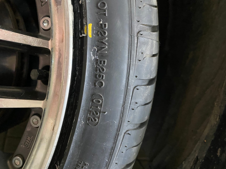 Новая резина R19 — Toyota Camry (XV40), 2,4 л, 2007 года | шины | DRIVE2