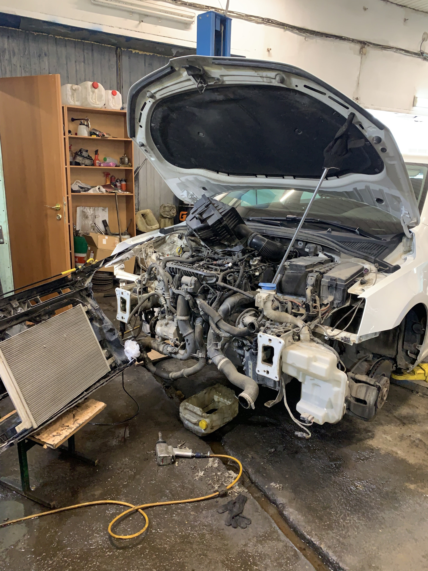 Плохо работает отопление салона, лопнул мешочек с силикагелем в ...